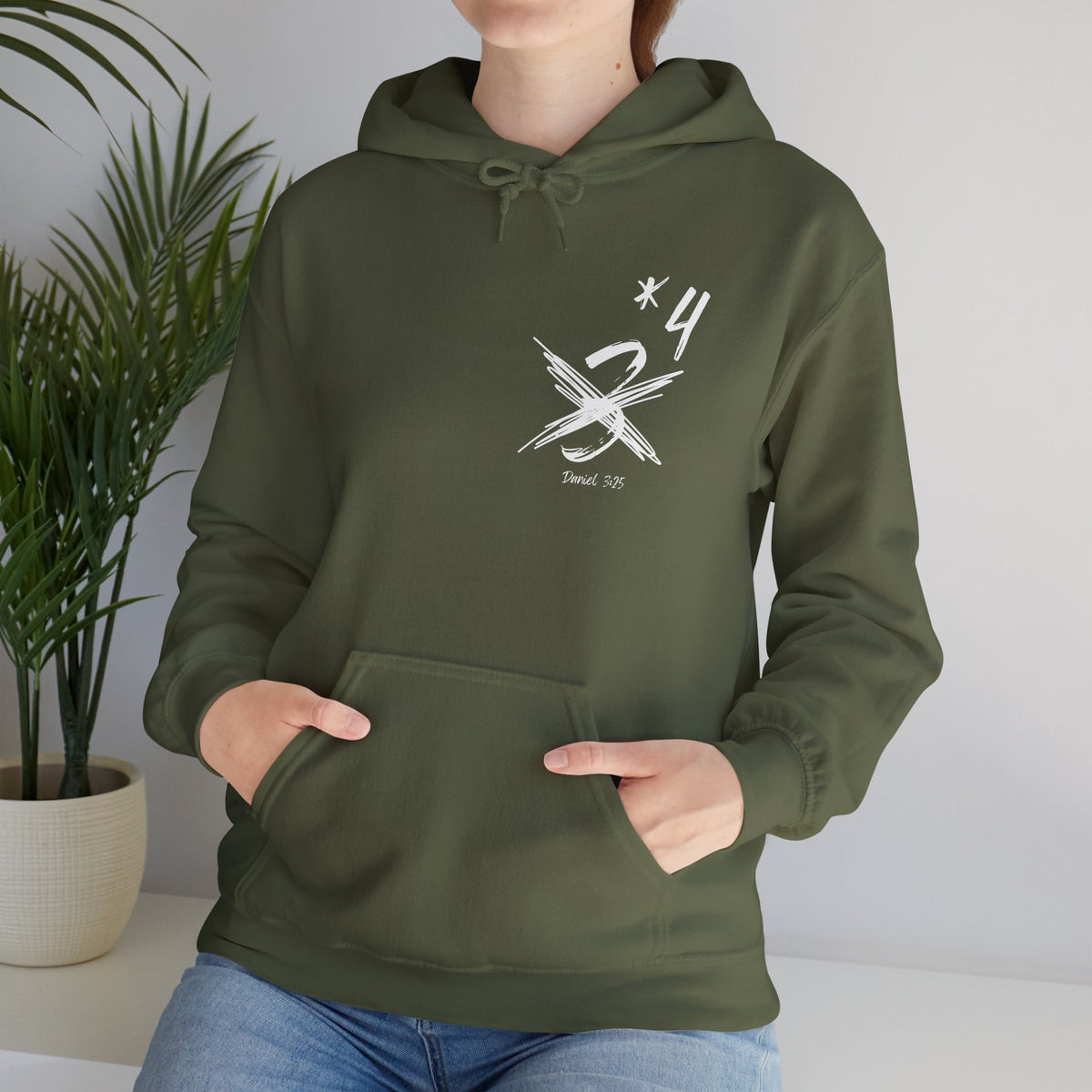 Not Just Three- Unisex Heavy Blend™ Hooded Sweatshirt