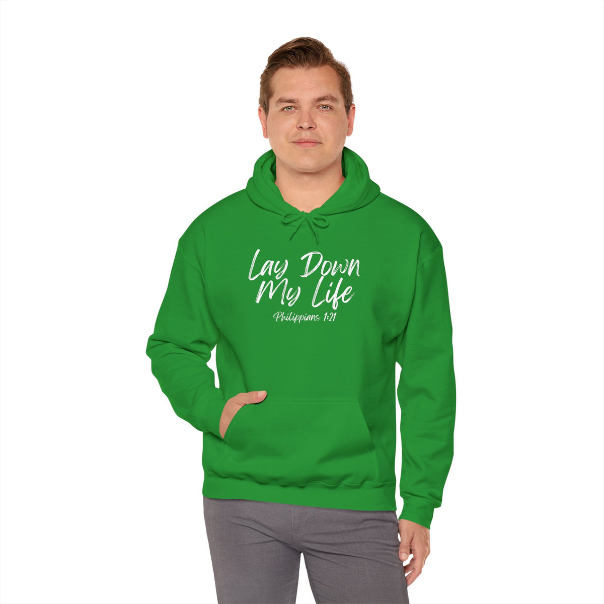 Lay Down My Life- Unisex Heavy Blend™ Hooded Sweatshirt