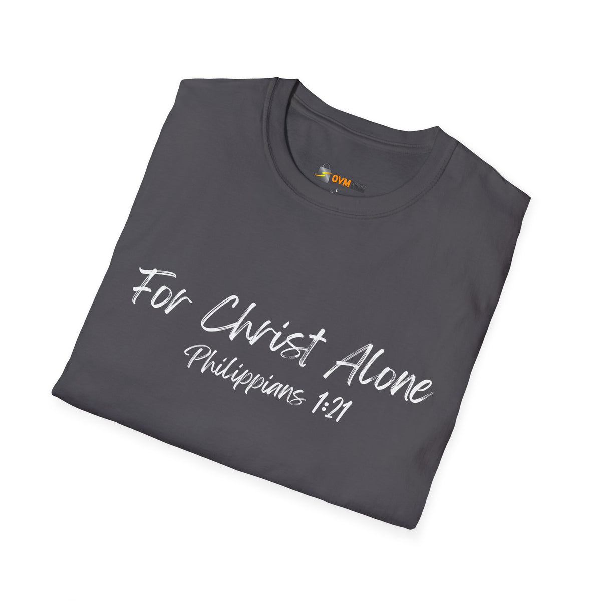 For Christ Alone- Unisex Softstyle T-Shirt