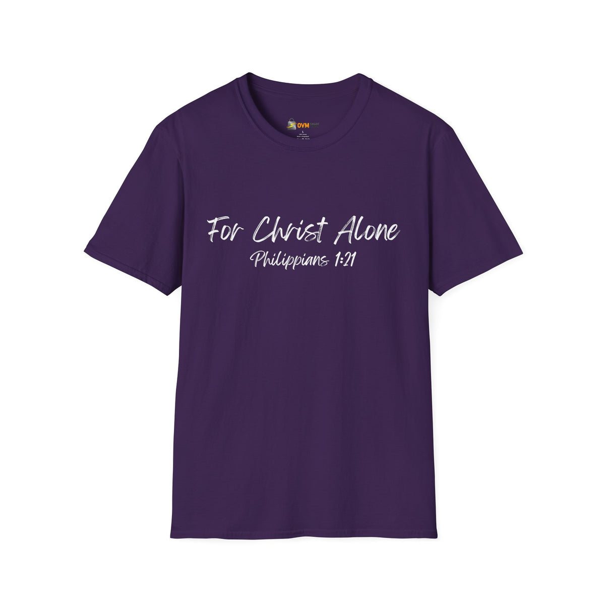 For Christ Alone- Unisex Softstyle T-Shirt