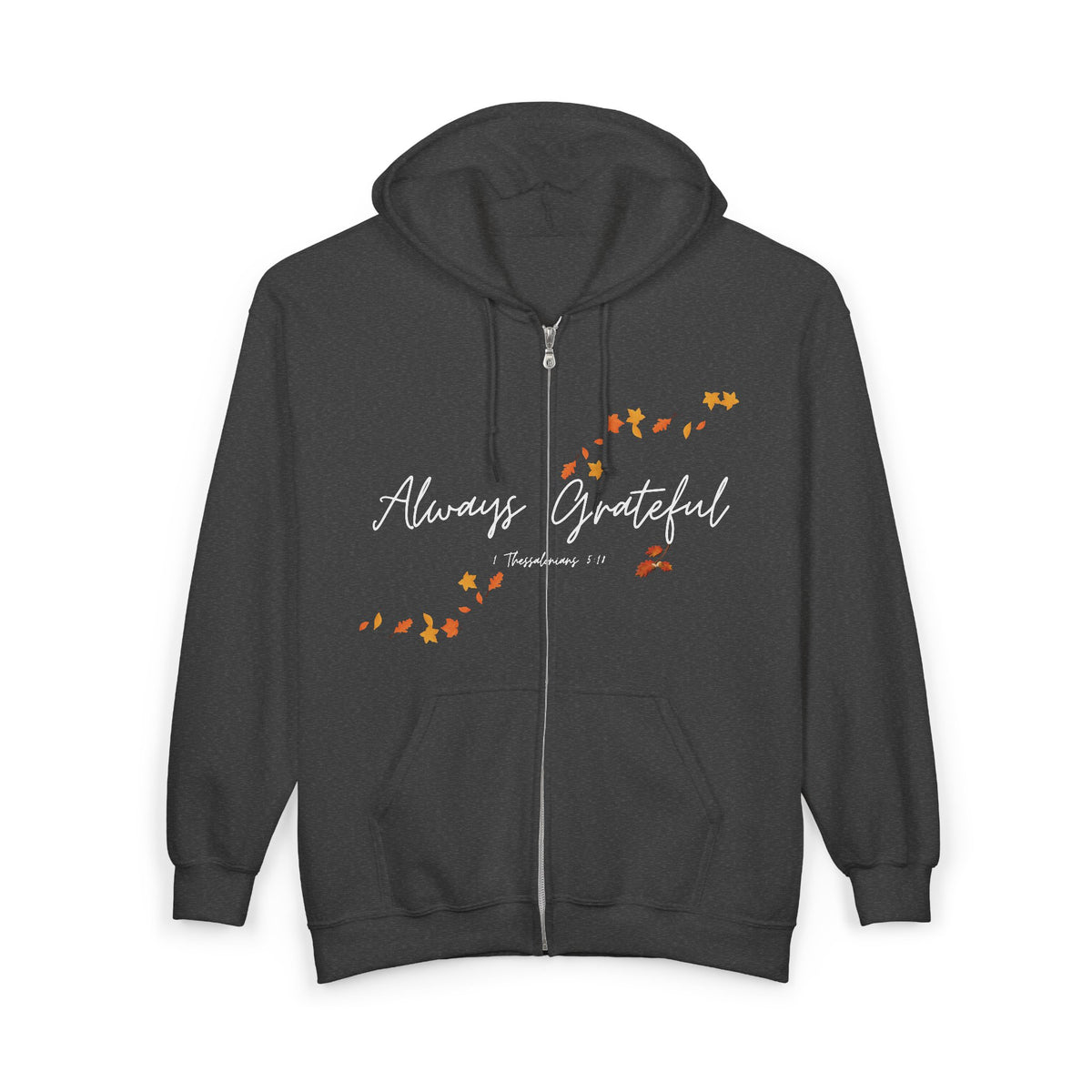 Always Grateful | Ladies' Heavy Blend™ Full Zip Hooded Sweatshirt