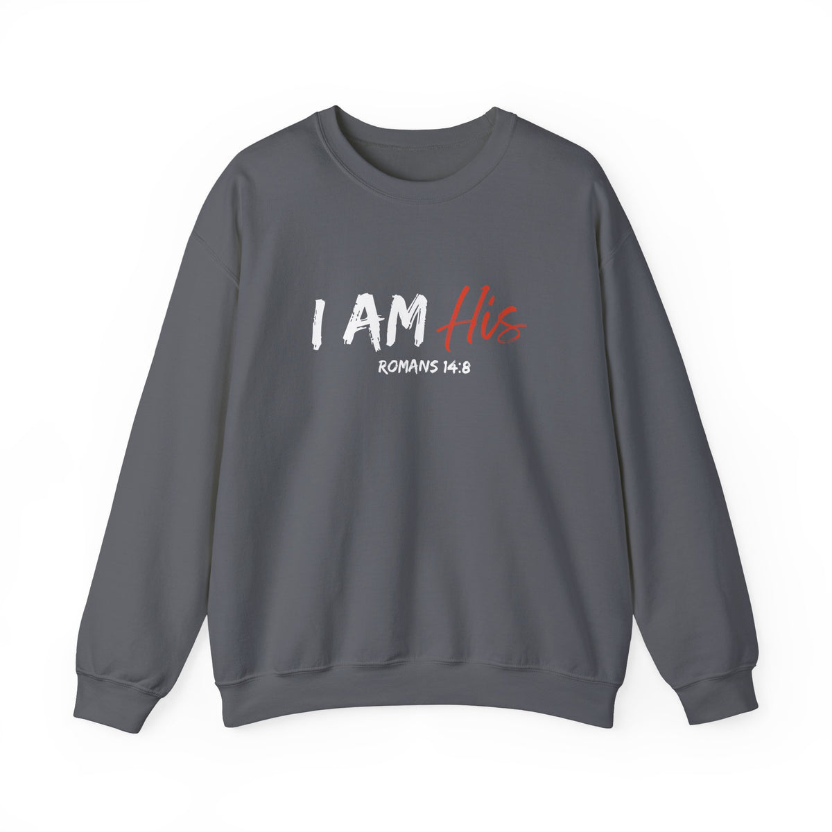 I Am His- Unisex Heavy Blend™ Crewneck Sweatshirt