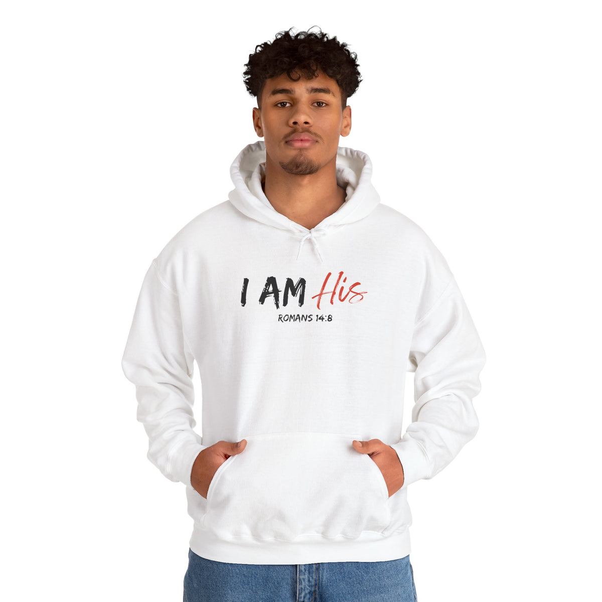 I Am His- Unisex Heavy Blend™ Hooded Sweatshirt