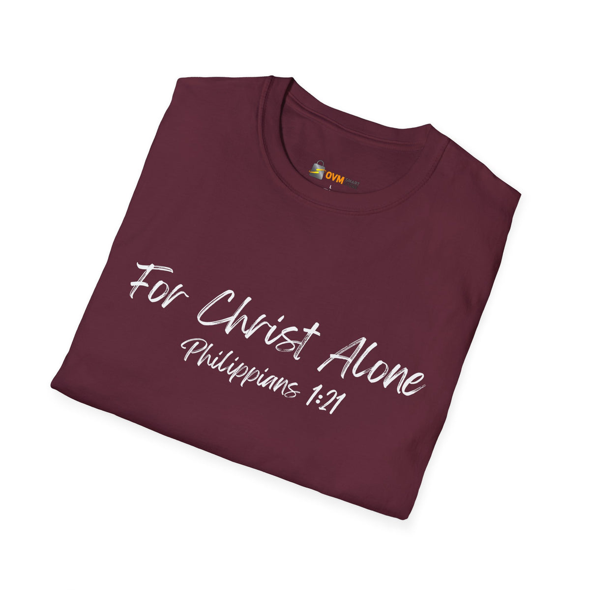 For Christ Alone- Unisex Softstyle T-Shirt