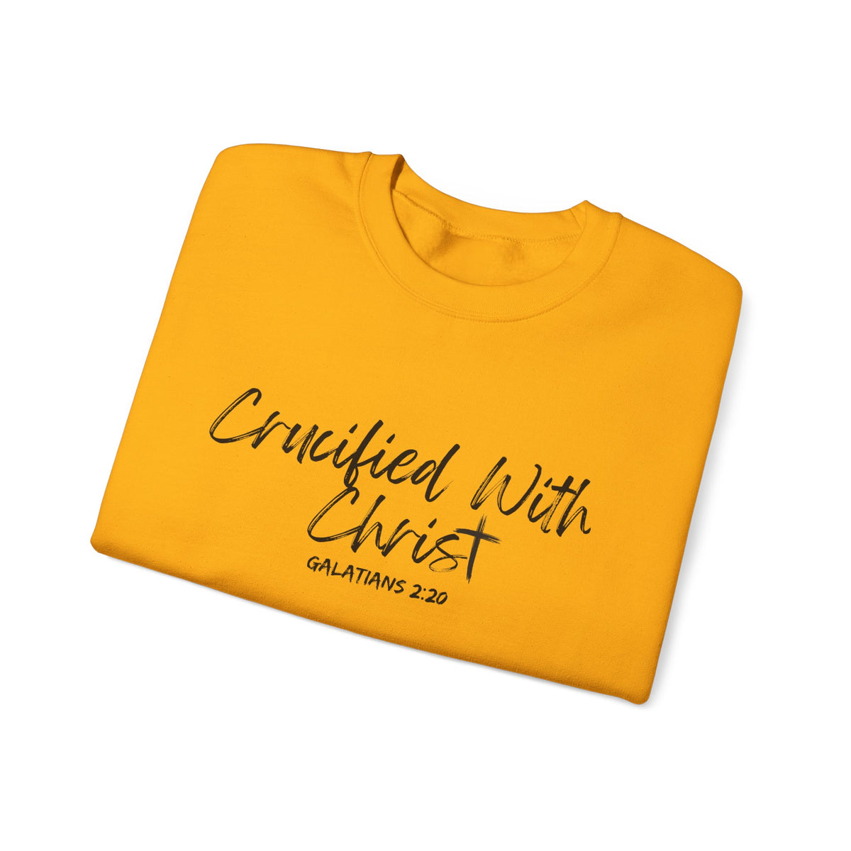 Crucified With Christ- Unisex Heavy Blend™ Crewneck Sweatshirt