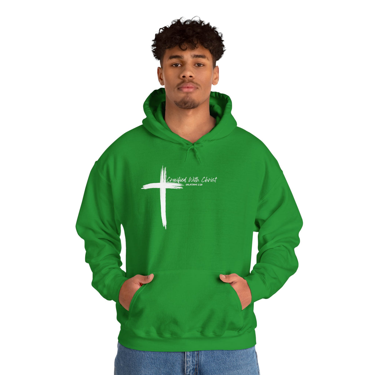 Crucified With Christ Ver.2- Unisex Heavy Blend Hoodie