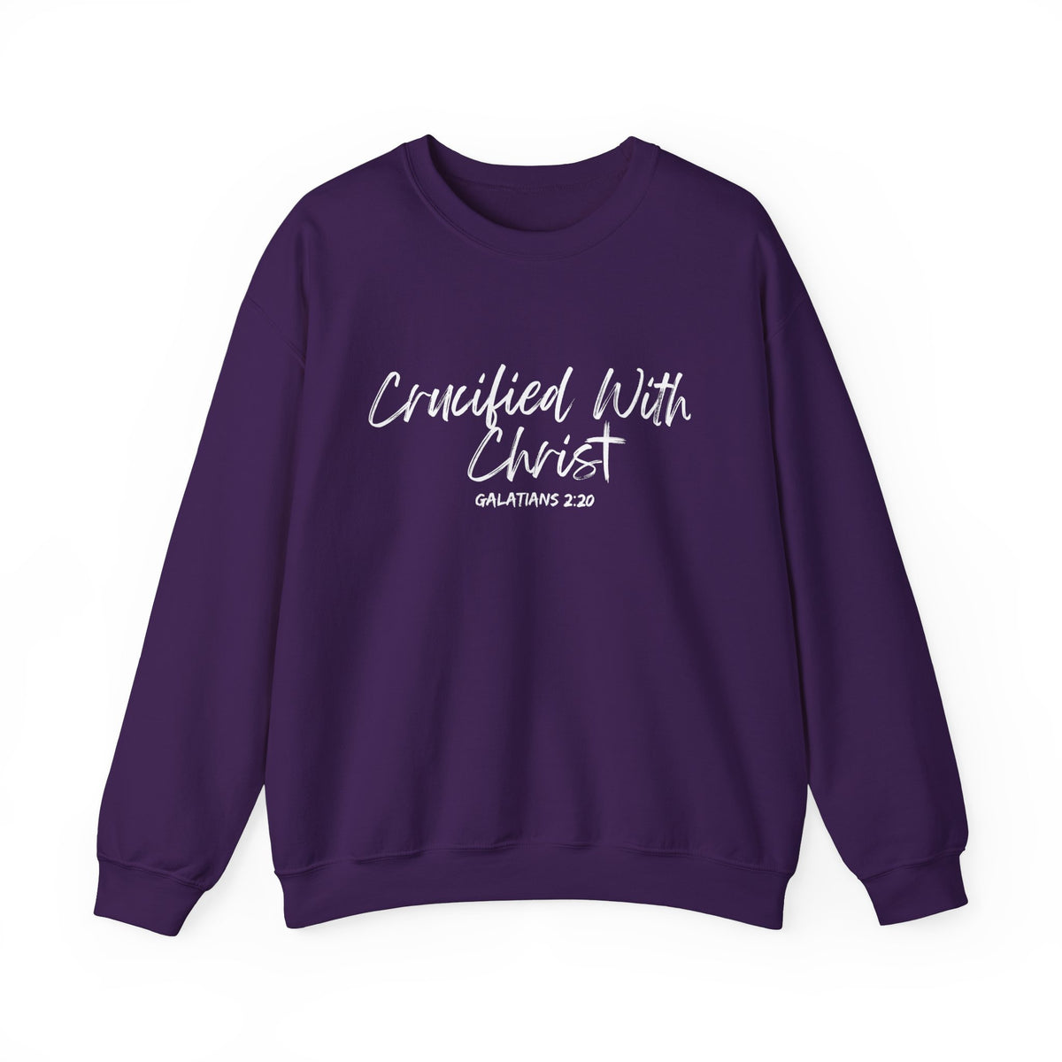 Crucified With Christ- Unisex Heavy Blend™ Crewneck Sweatshirt
