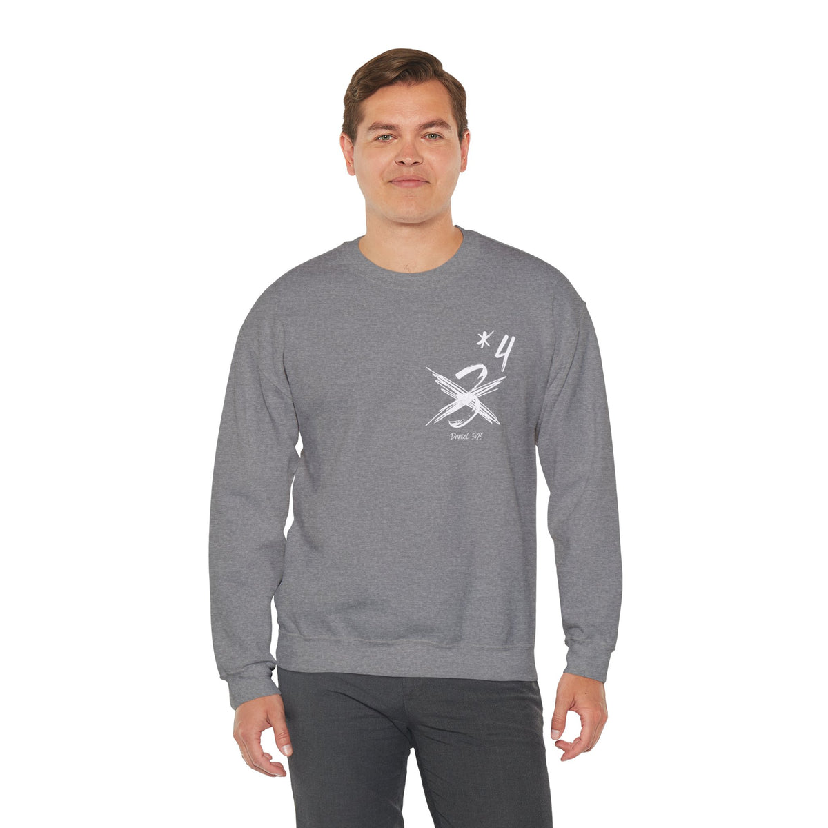 Not Just Three- Unisex Heavy Blend™ Crewneck Sweatshirt
