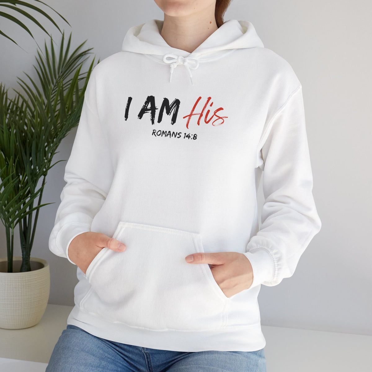 I Am His- Unisex Heavy Blend™ Hooded Sweatshirt