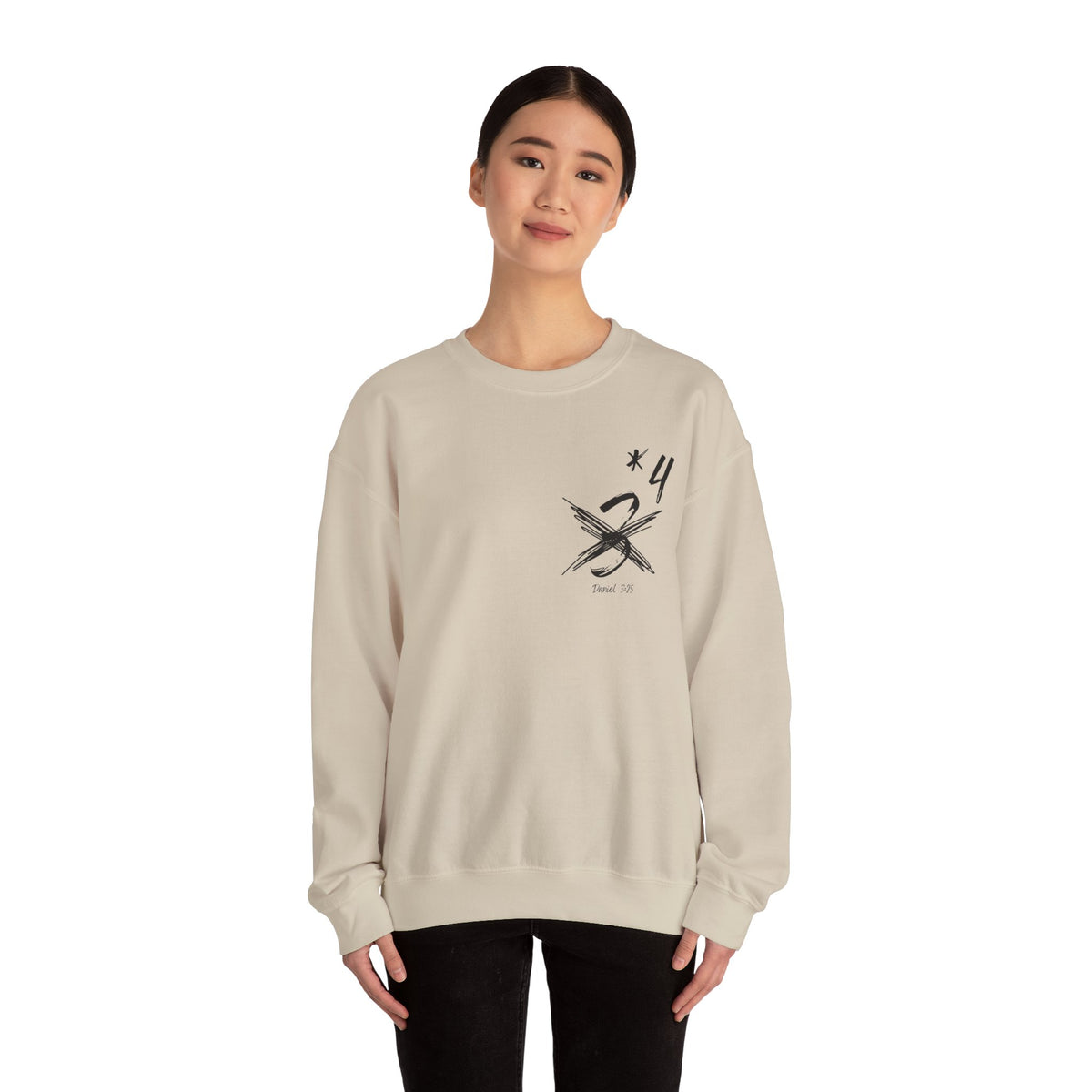 Not Just Three- Unisex Heavy Blend™ Crewneck Sweatshirt