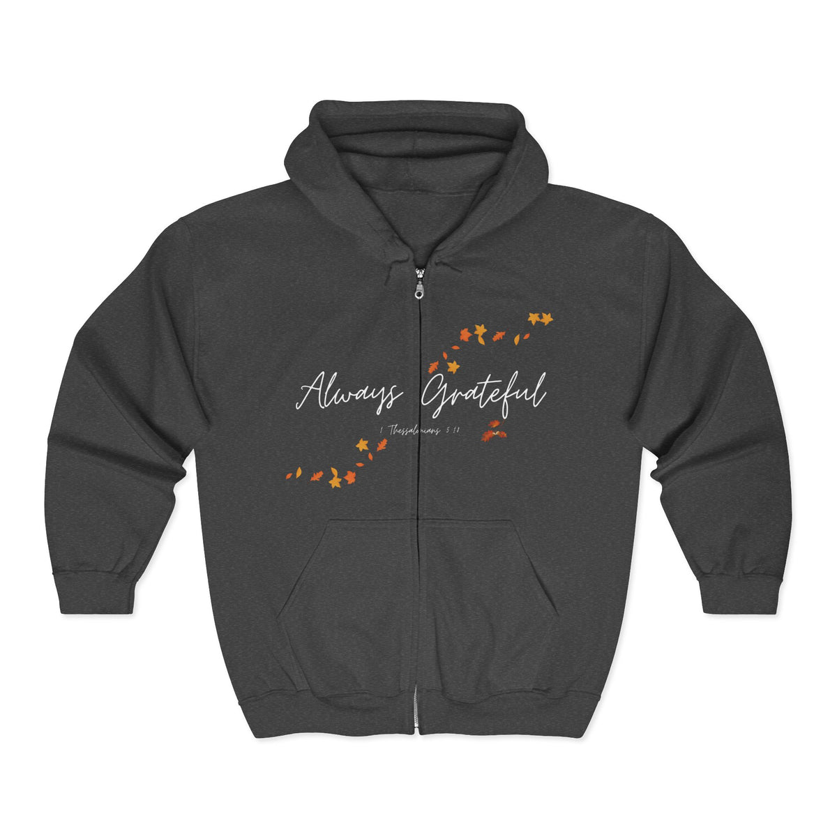 Always Grateful | Ladies' Heavy Blend™ Full Zip Hooded Sweatshirt