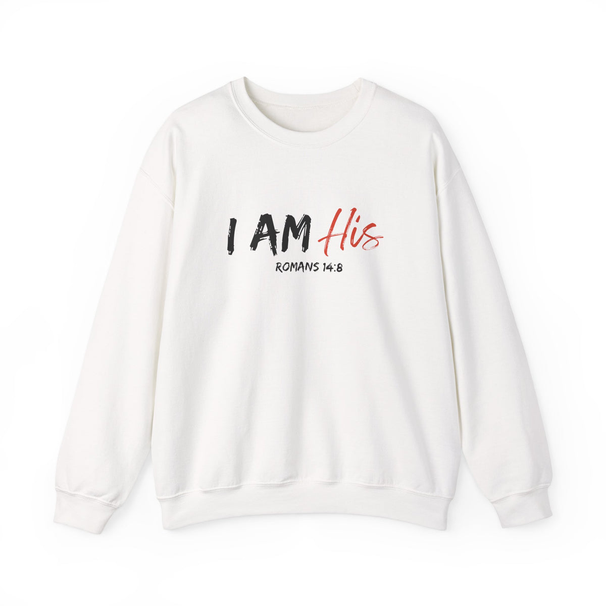 I Am His- Unisex Heavy Blend™ Crewneck Sweatshirt