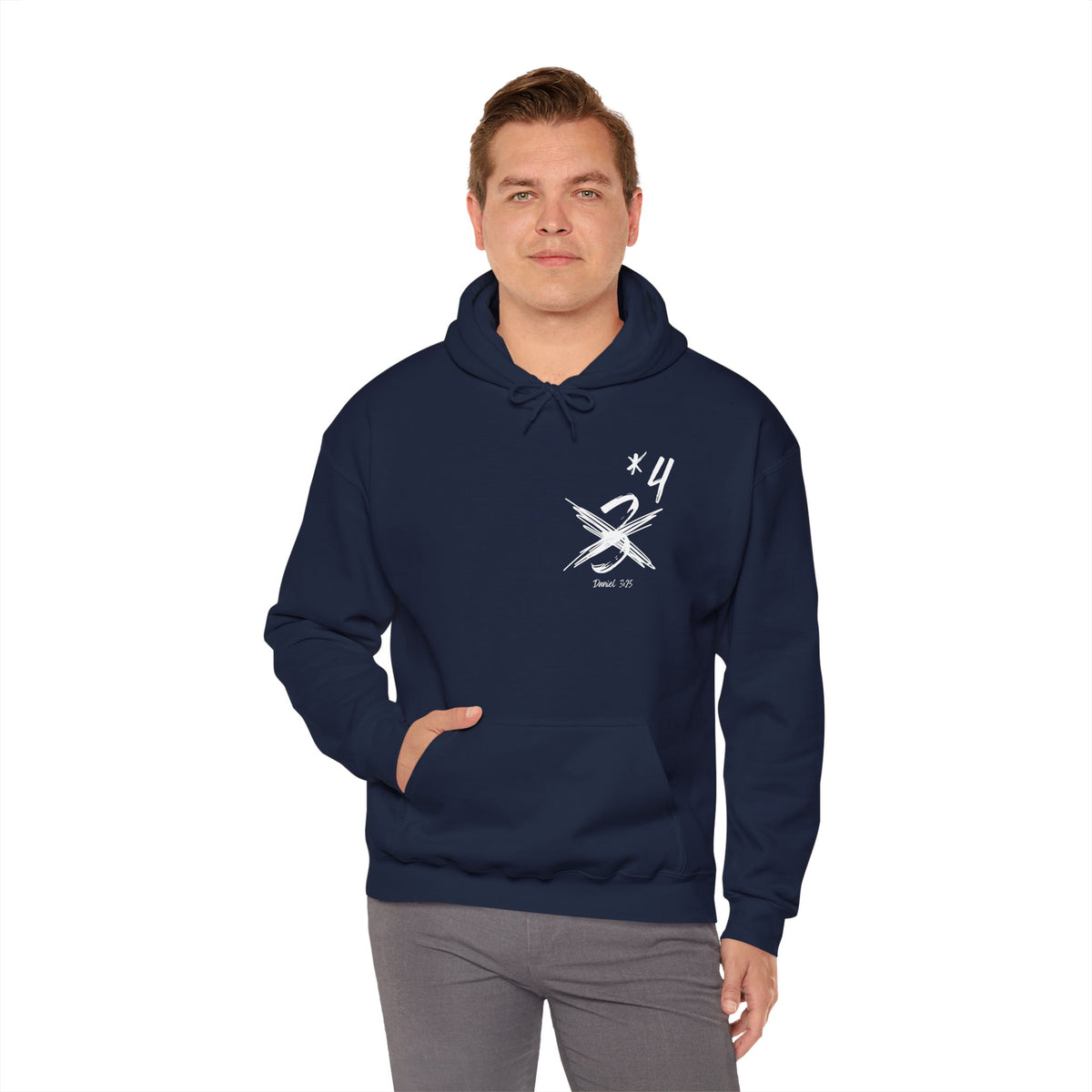 Not Just Three- Unisex Heavy Blend™ Hooded Sweatshirt
