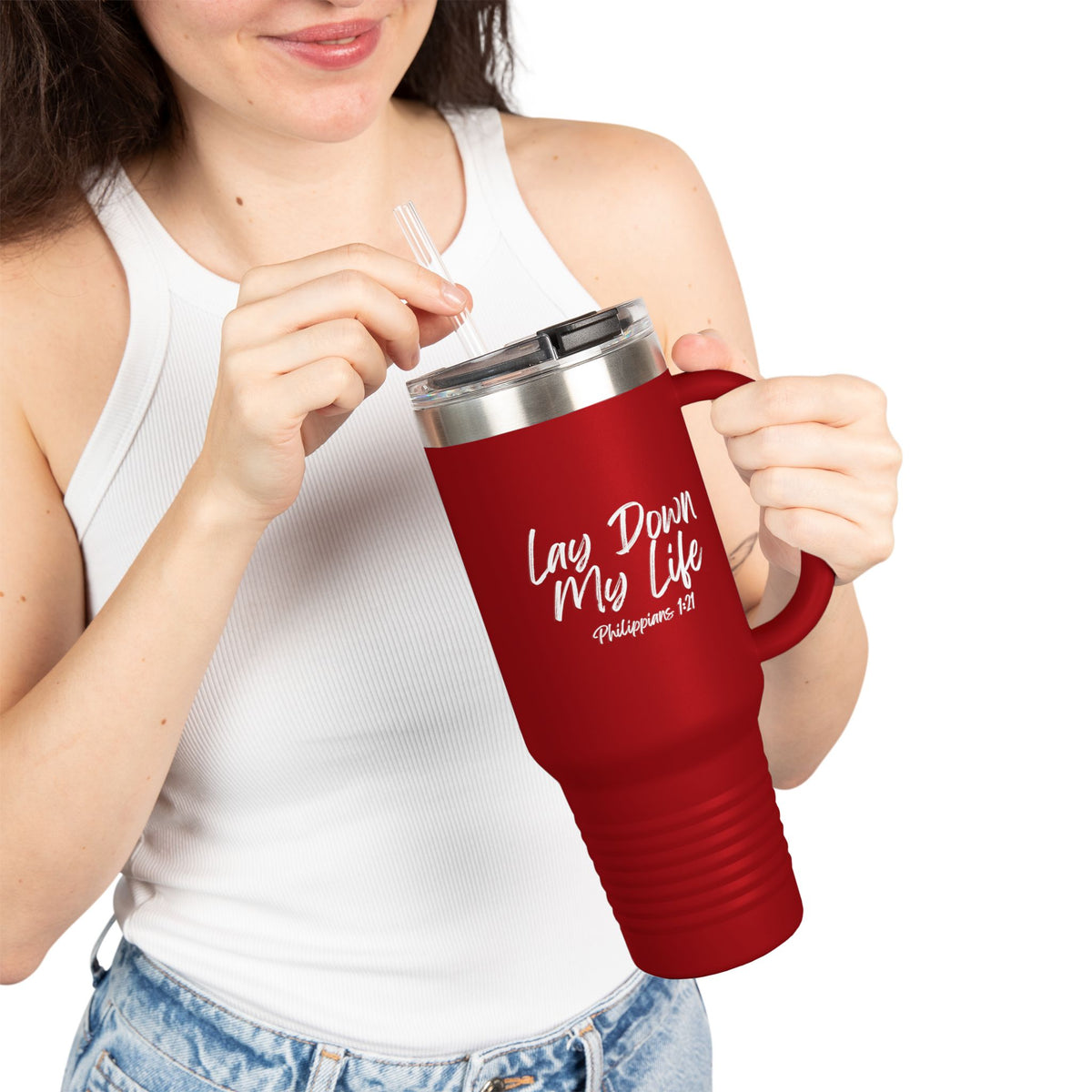 Lay Down My Life- Insulated Travel Mug, 40oz