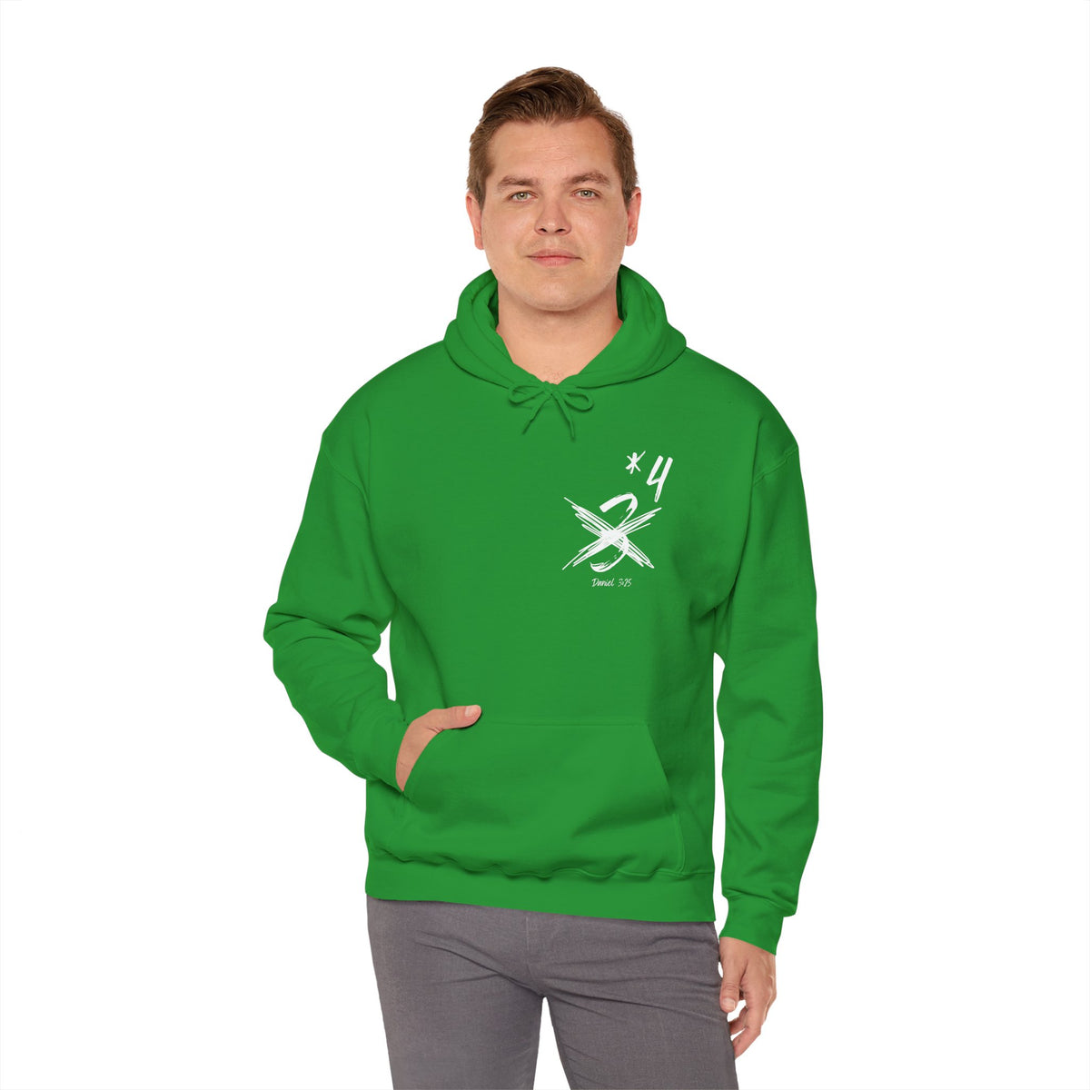 Not Just Three- Unisex Heavy Blend™ Hooded Sweatshirt
