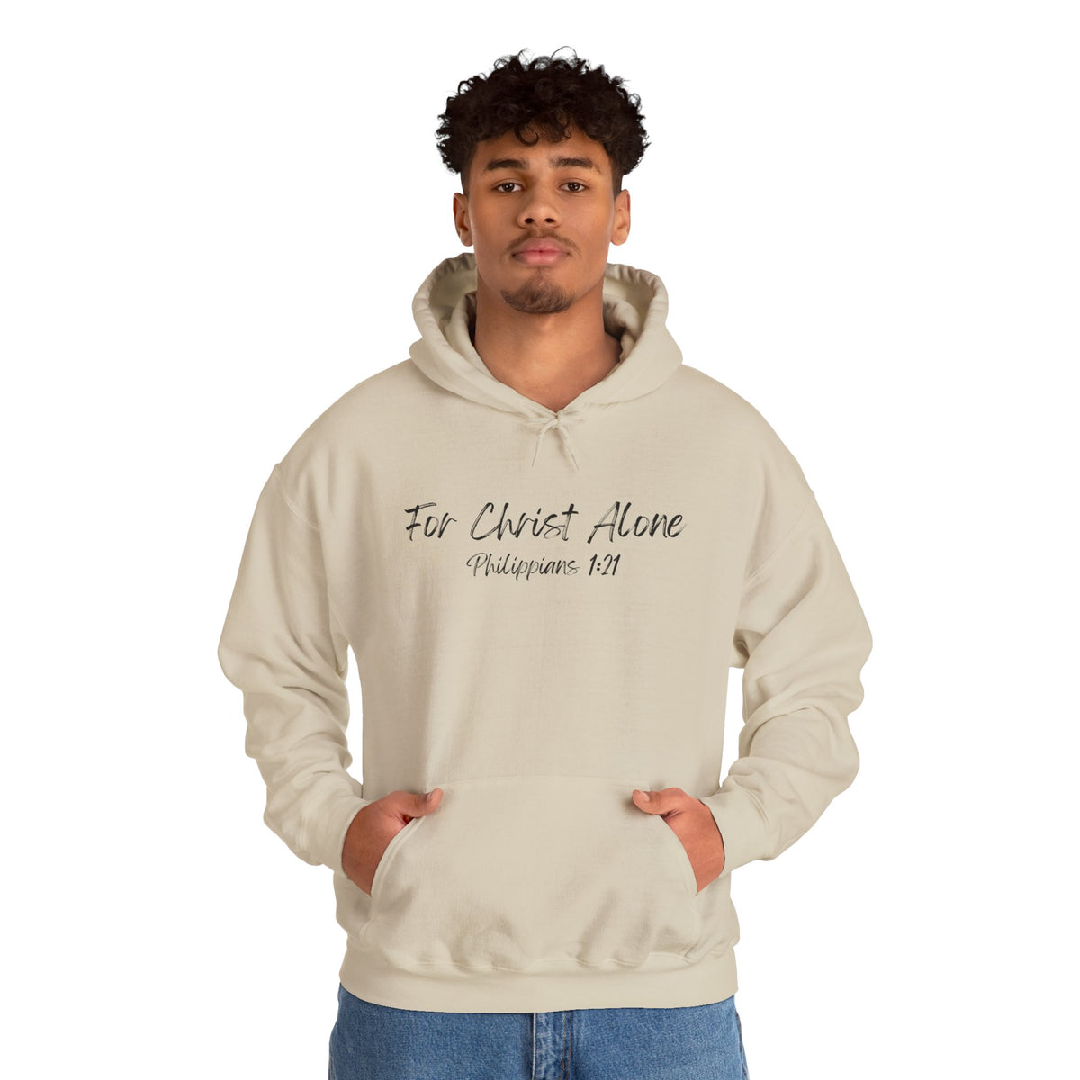 For Christ Alone- Unisex Heavy Blend™ Hooded Sweatshirt