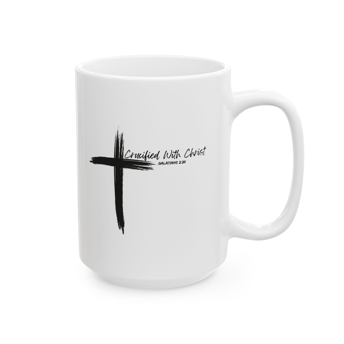 Crucified With Christ Ver.2- Ceramic Mug, (11oz, 15oz)