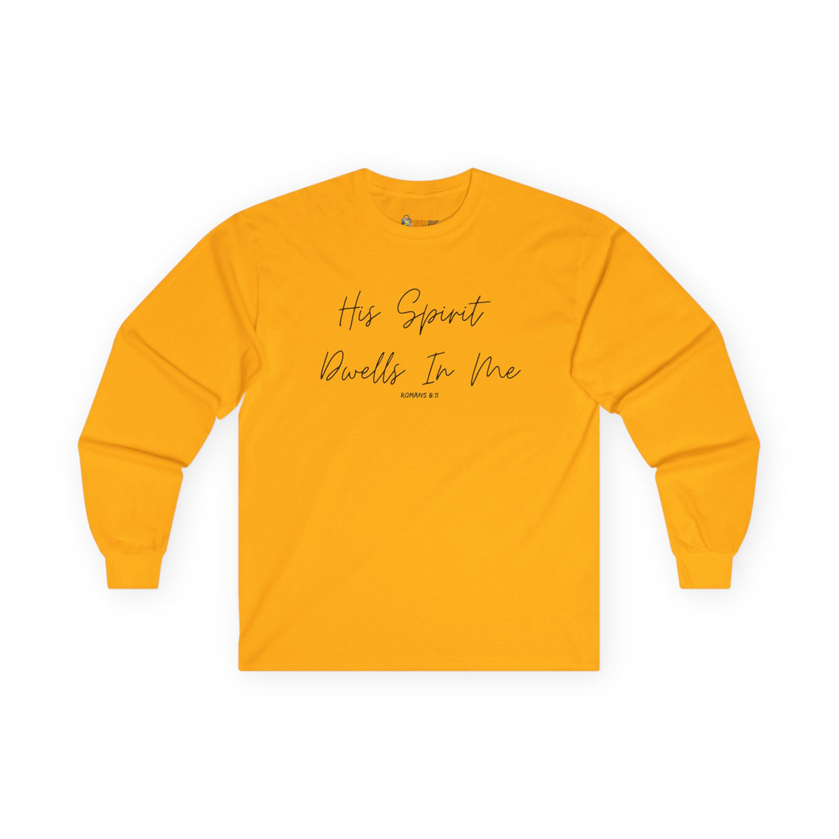 His Spirit Dwells In Me- Unisex Ultra Cotton Long Sleeve Tee