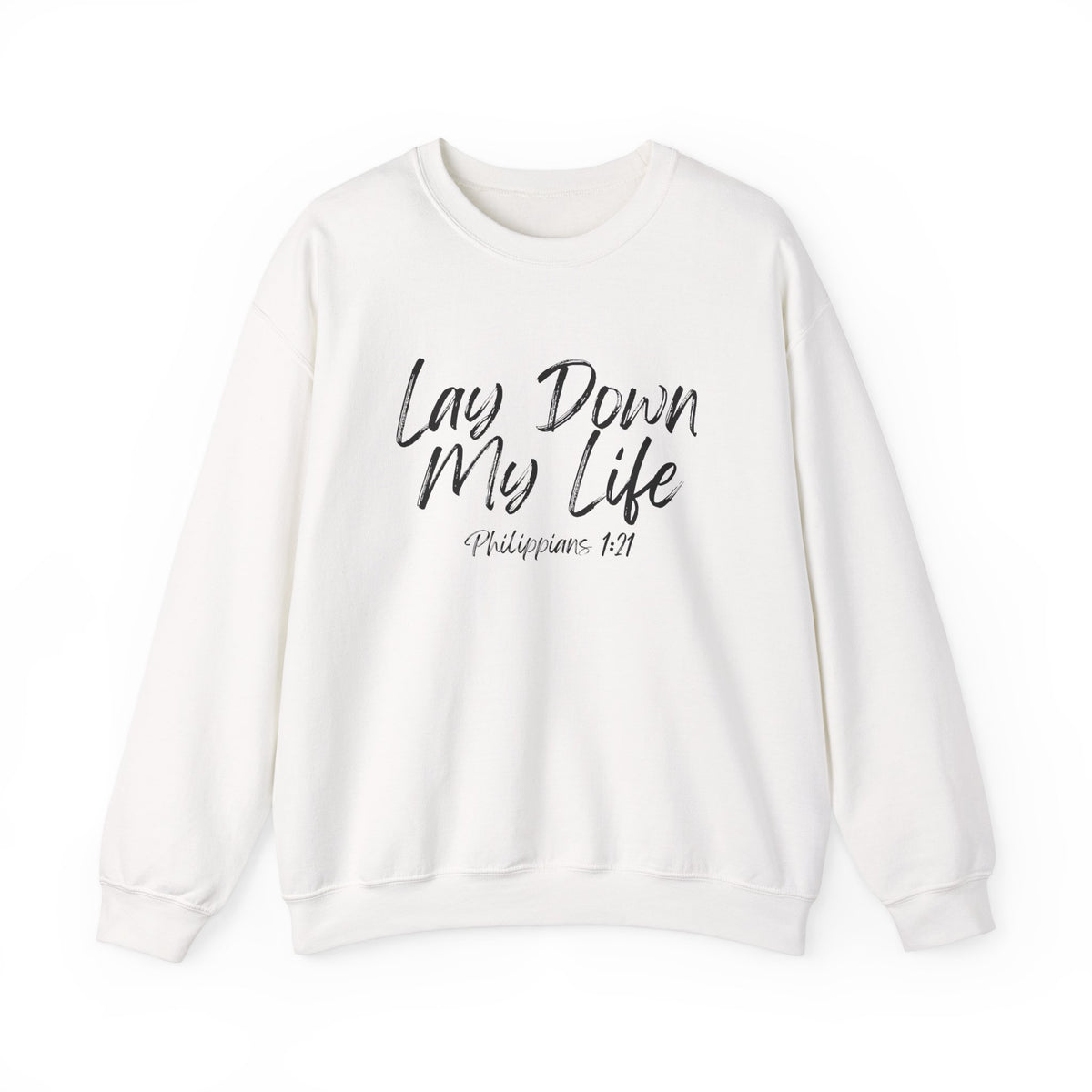 Lay Down My Life- Unisex Heavy Blend™ Crewneck Sweatshirt