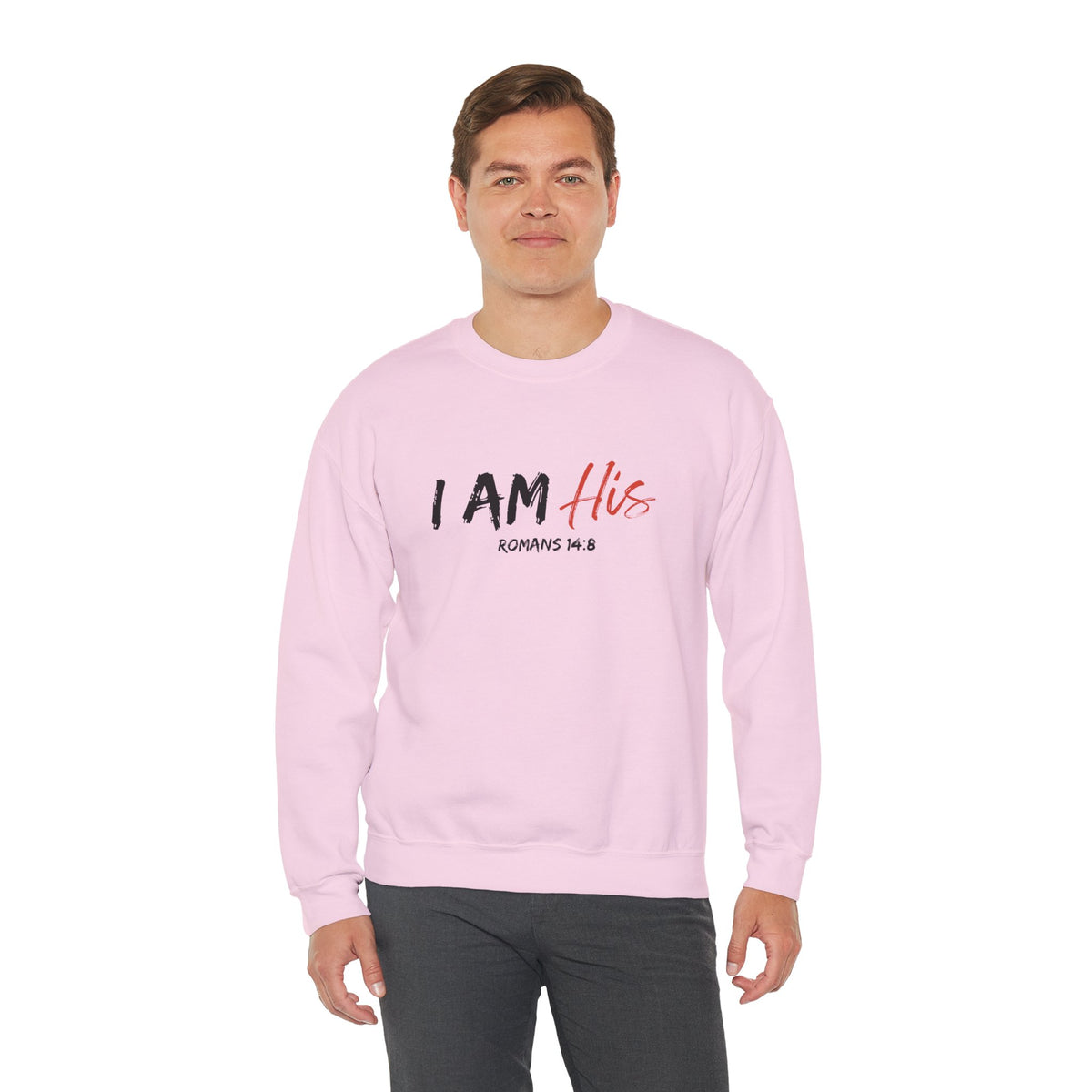 I Am His- Unisex Heavy Blend™ Crewneck Sweatshirt