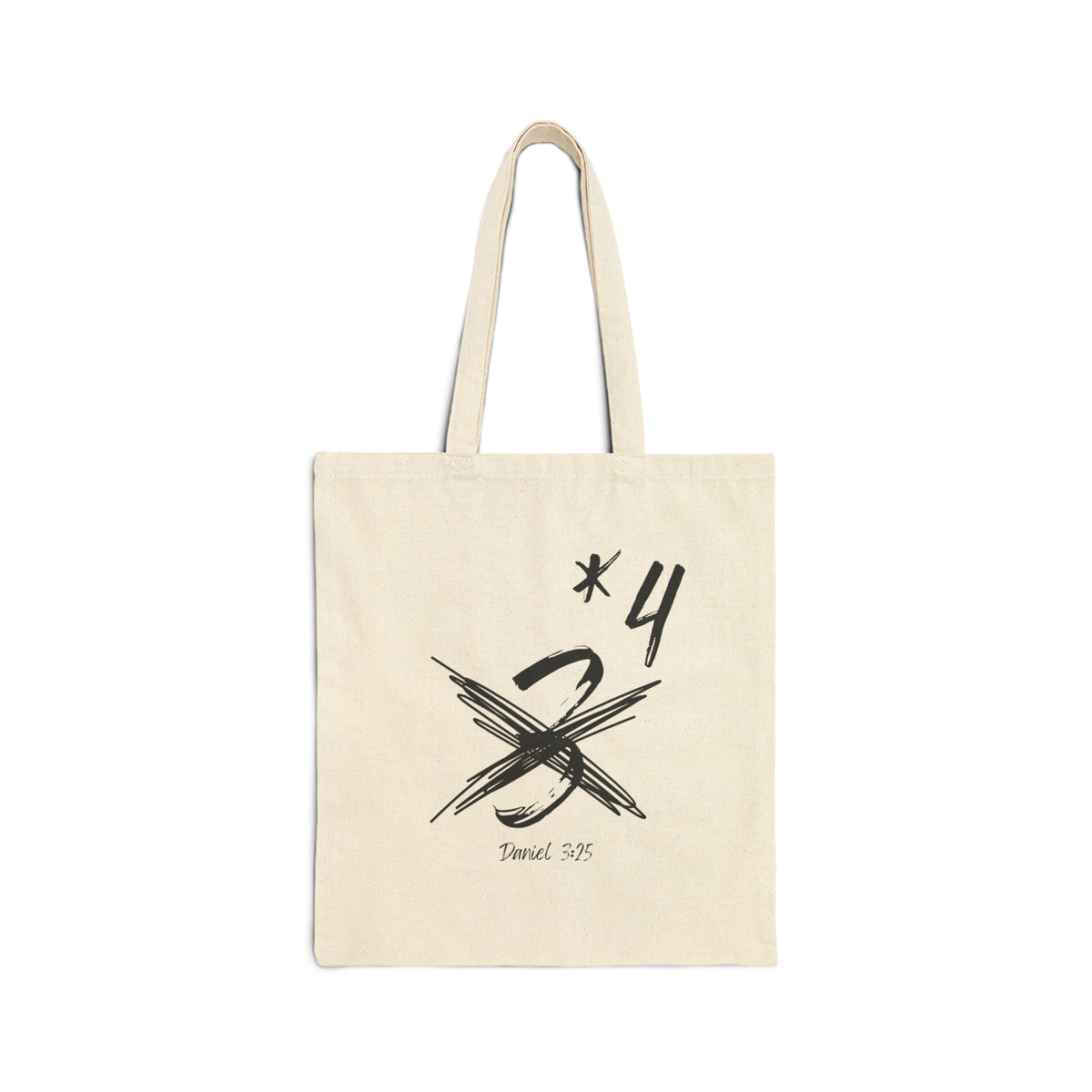 Not Just Three- Cotton Canvas Tote Bag