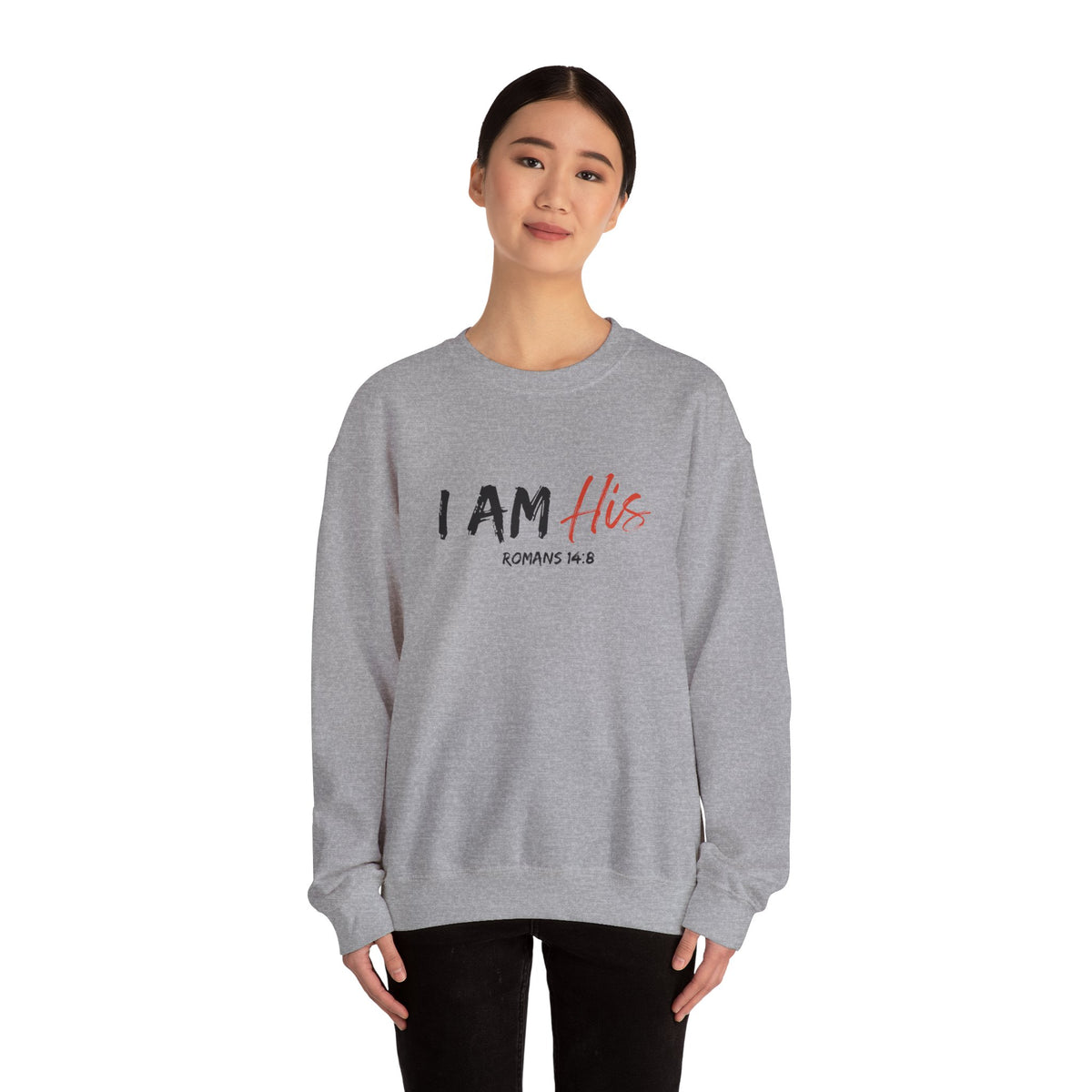 I Am His- Unisex Heavy Blend™ Crewneck Sweatshirt