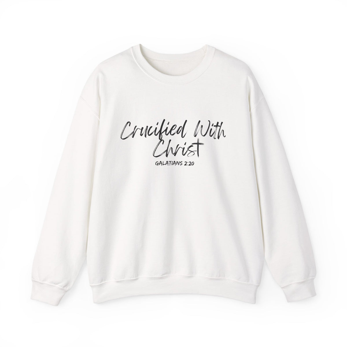 Crucified With Christ- Unisex Heavy Blend™ Crewneck Sweatshirt