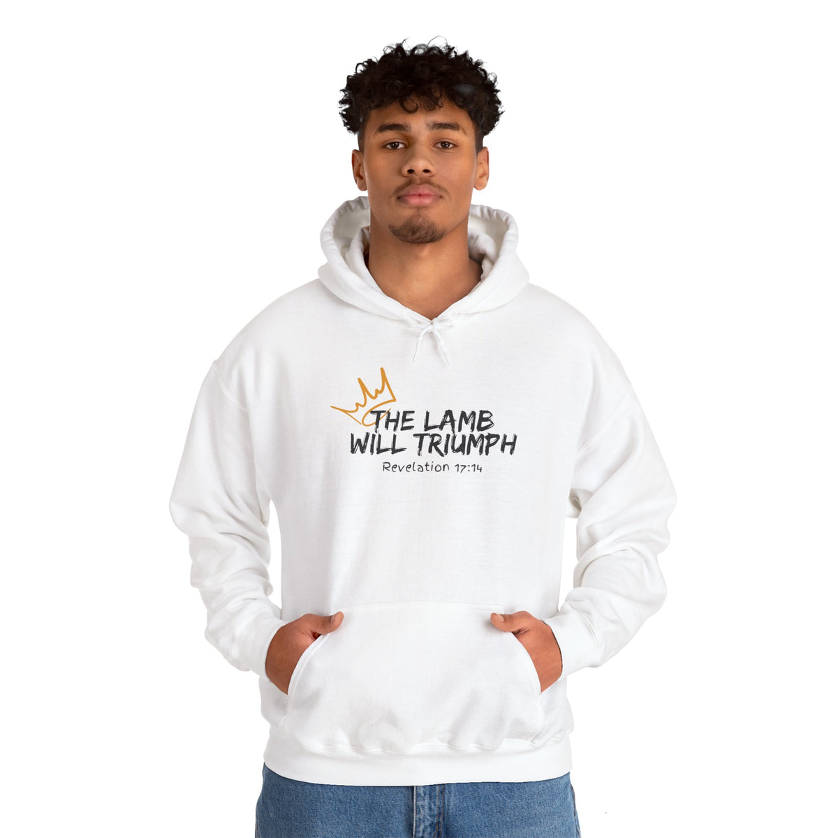 The Lamb Will Triumph Ver.2- Unisex Heavy Blend™ Hooded Sweatshirt