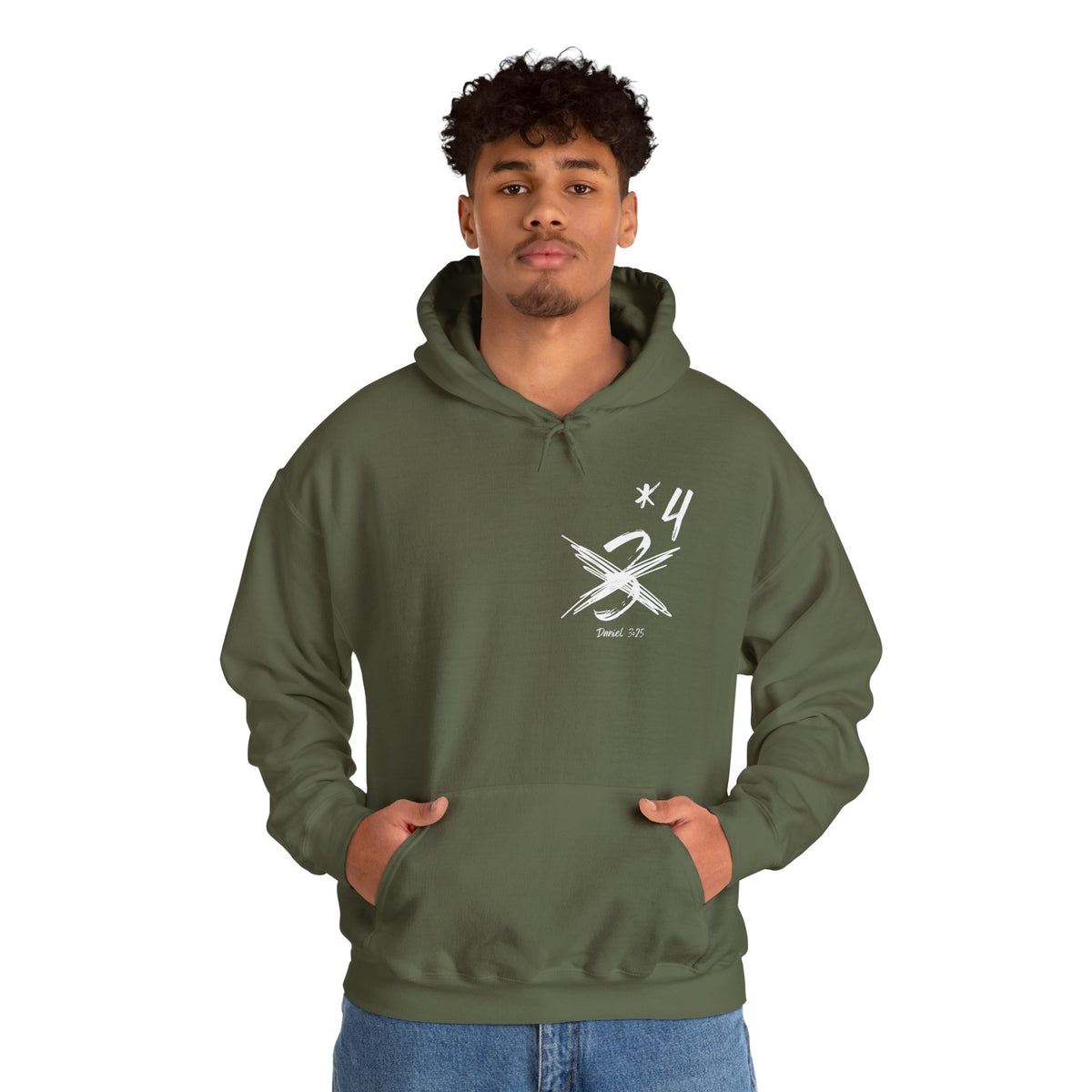 Not Just Three- Unisex Heavy Blend™ Hooded Sweatshirt