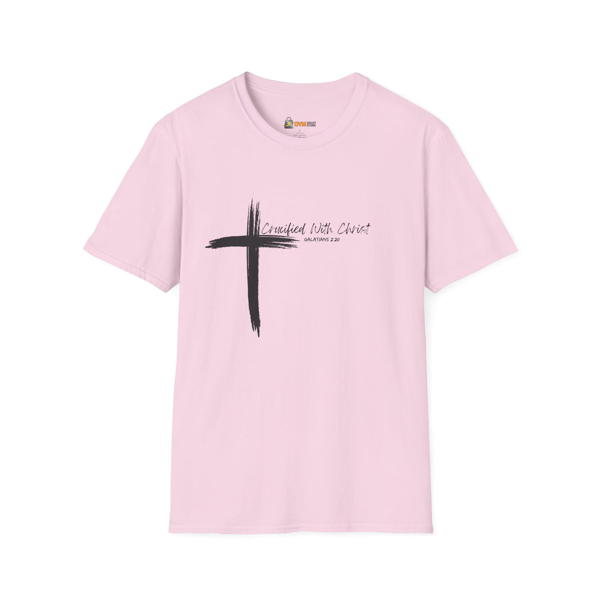 Crucified With Christ Ver.2- Unisex Softstyle T-Shirt
