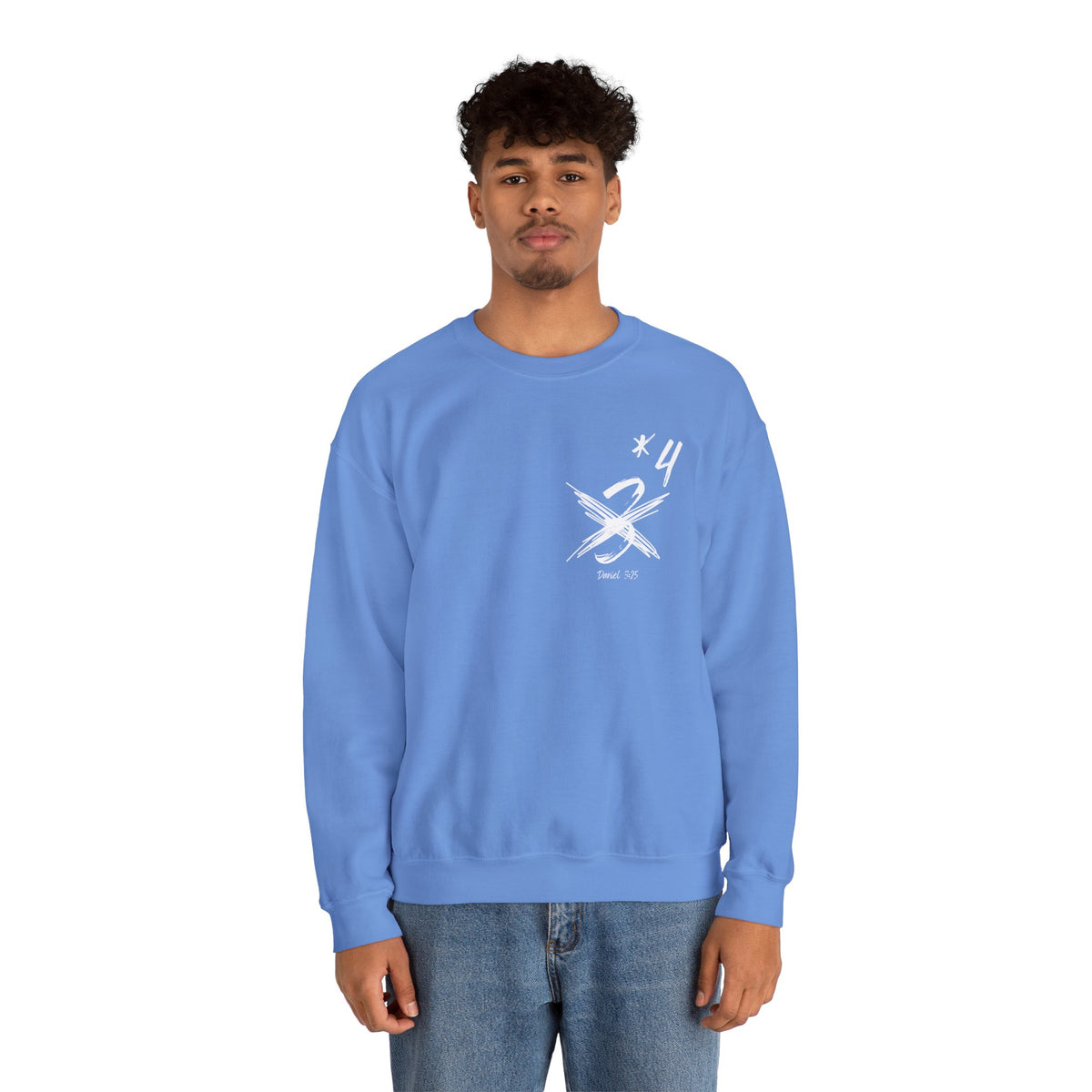 Not Just Three- Unisex Heavy Blend™ Crewneck Sweatshirt
