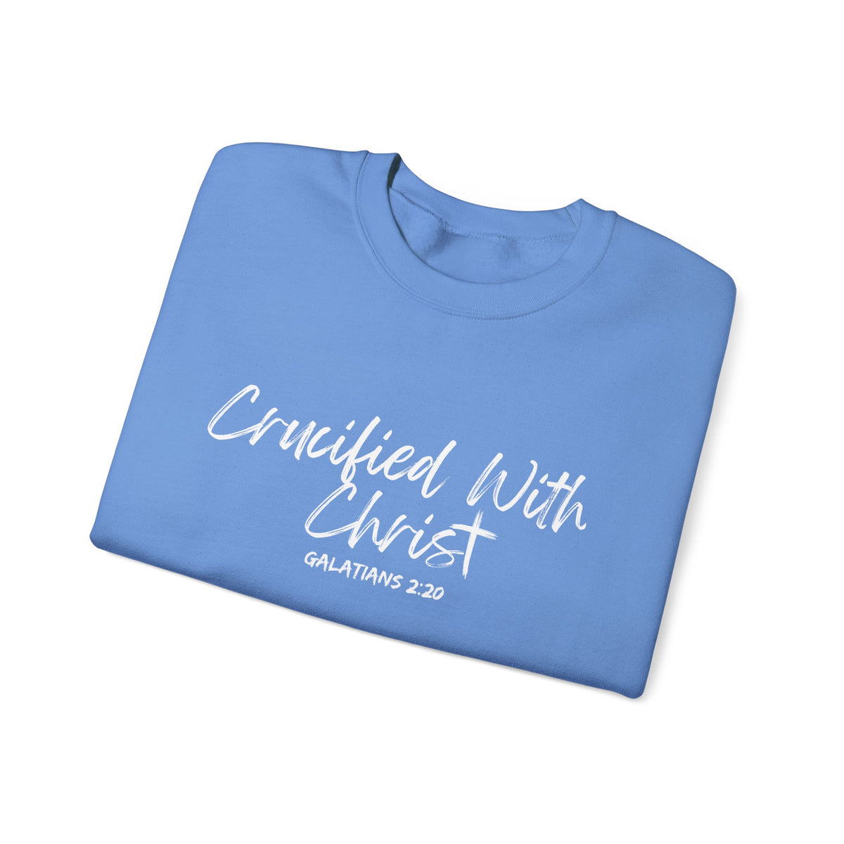 Crucified With Christ- Unisex Heavy Blend™ Crewneck Sweatshirt