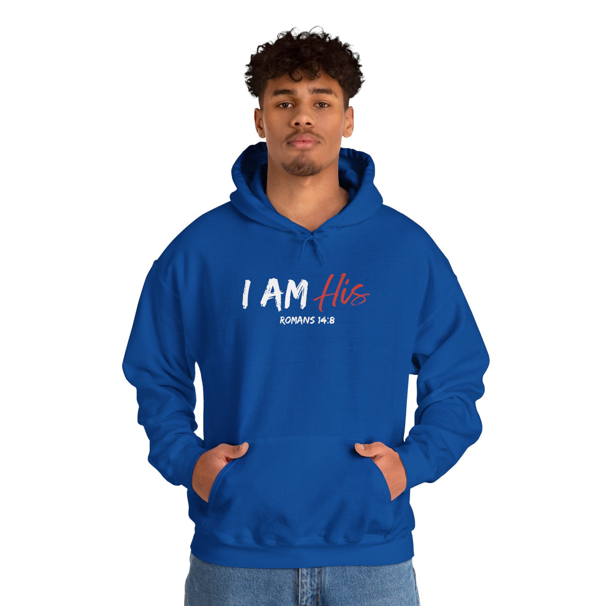 I Am His- Unisex Heavy Blend™ Hooded Sweatshirt