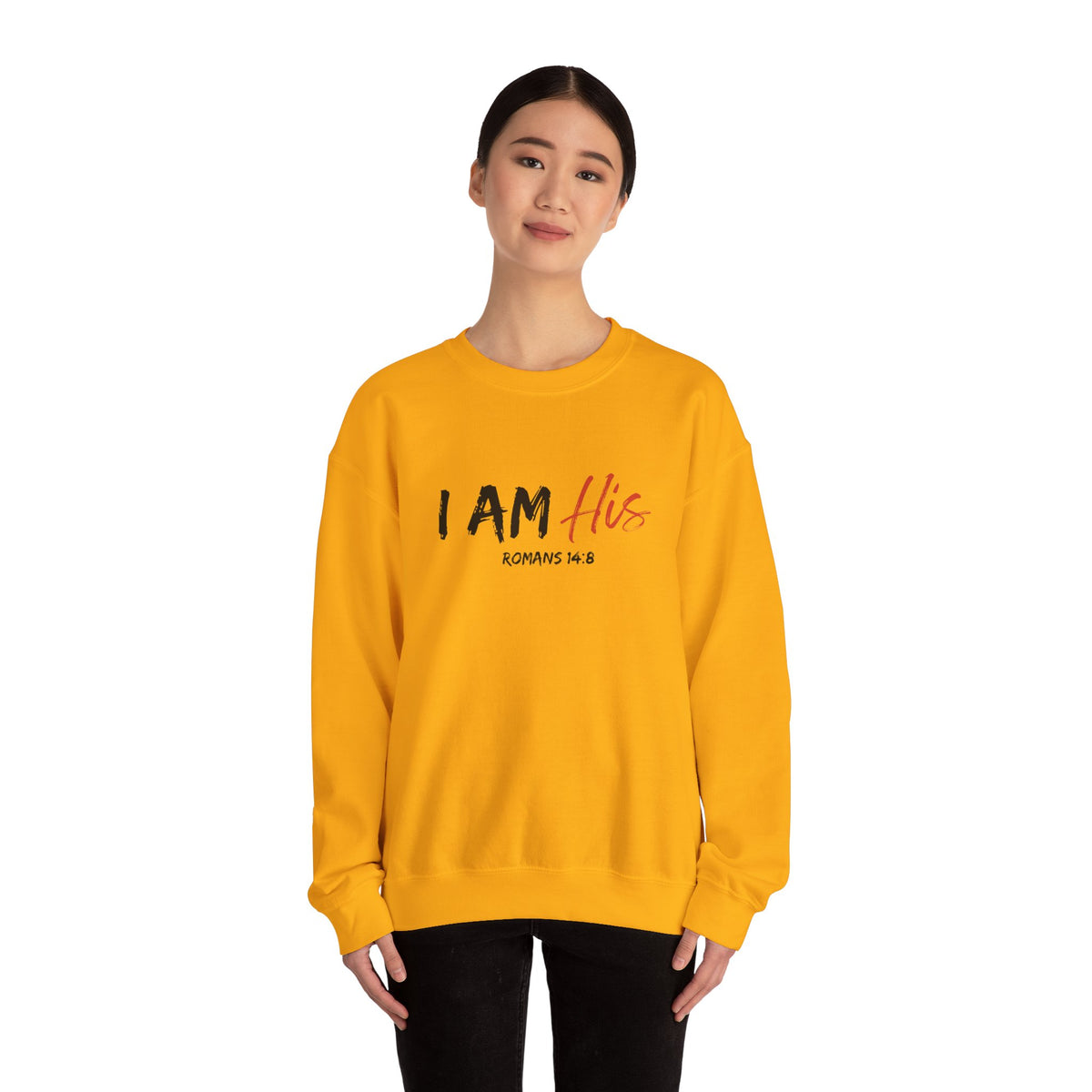 I Am His- Unisex Heavy Blend™ Crewneck Sweatshirt