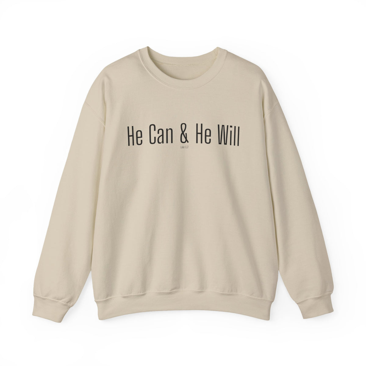 He Can & He Will | Men's Heavy Blend™ Crewneck Sweatshirt