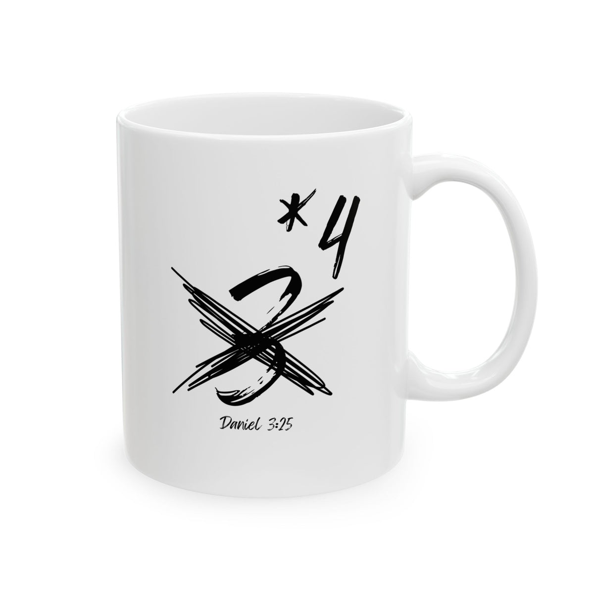 Not Just Three- Ceramic Mug, (11oz, 15oz)