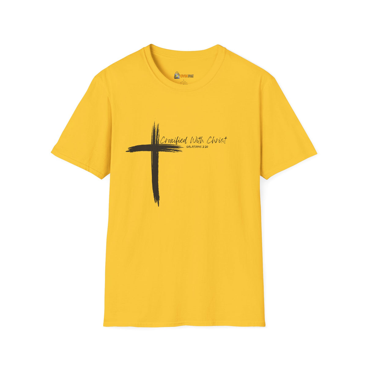 Crucified With Christ Ver.2- Unisex Softstyle T-Shirt