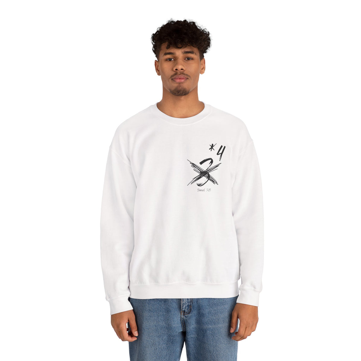 Not Just Three- Unisex Heavy Blend™ Crewneck Sweatshirt