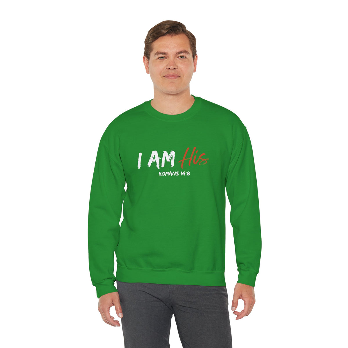 I Am His- Unisex Heavy Blend™ Crewneck Sweatshirt