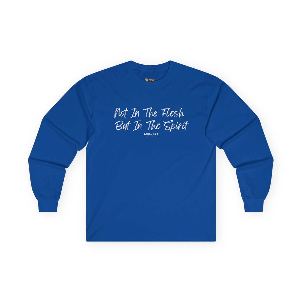 Not in the Flesh but in The Spirit- Unisex Ultra Cotton Long Sleeve Tee