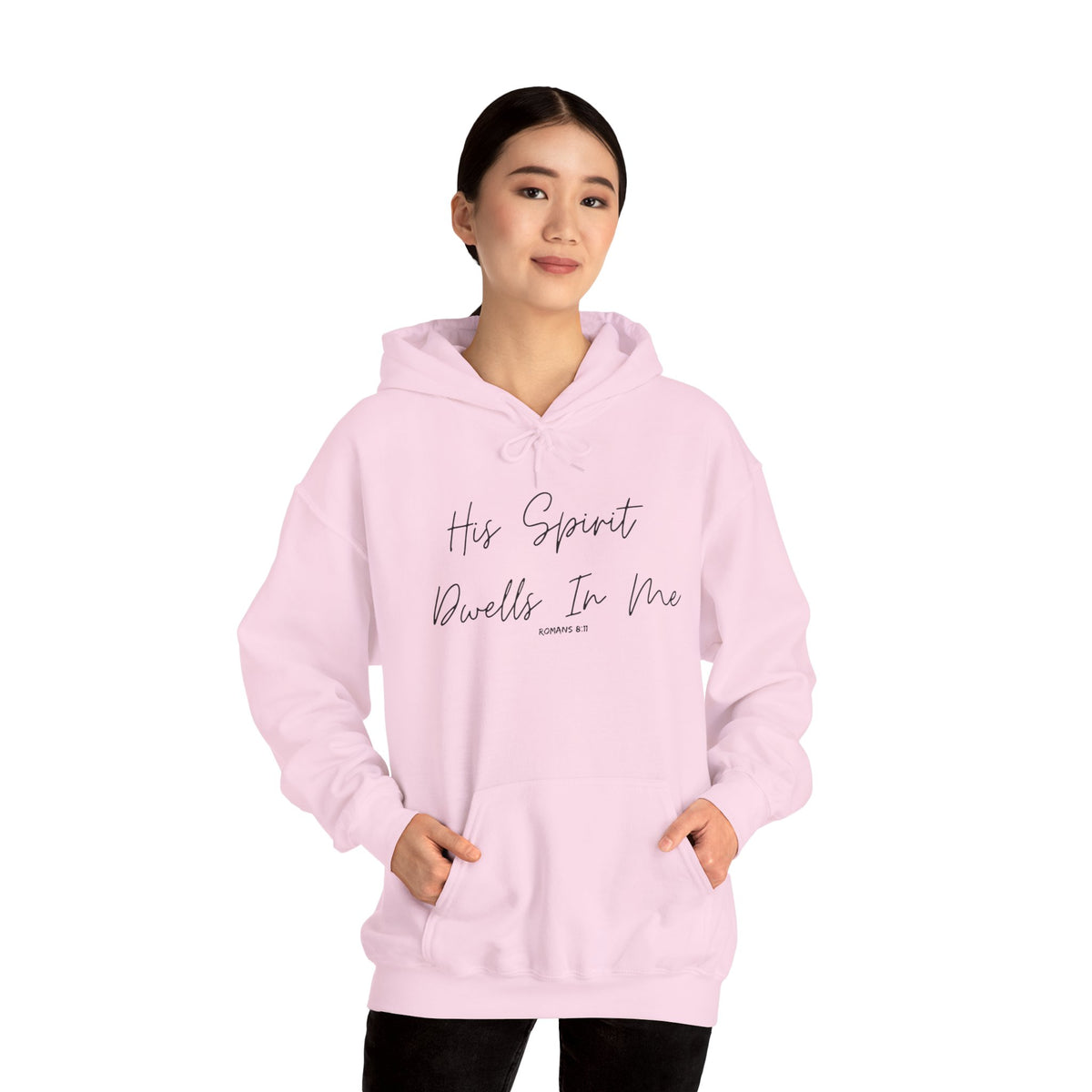 His Spirit Dwells In Me- Unisex Heavy Blend™ Hooded Sweatshirt