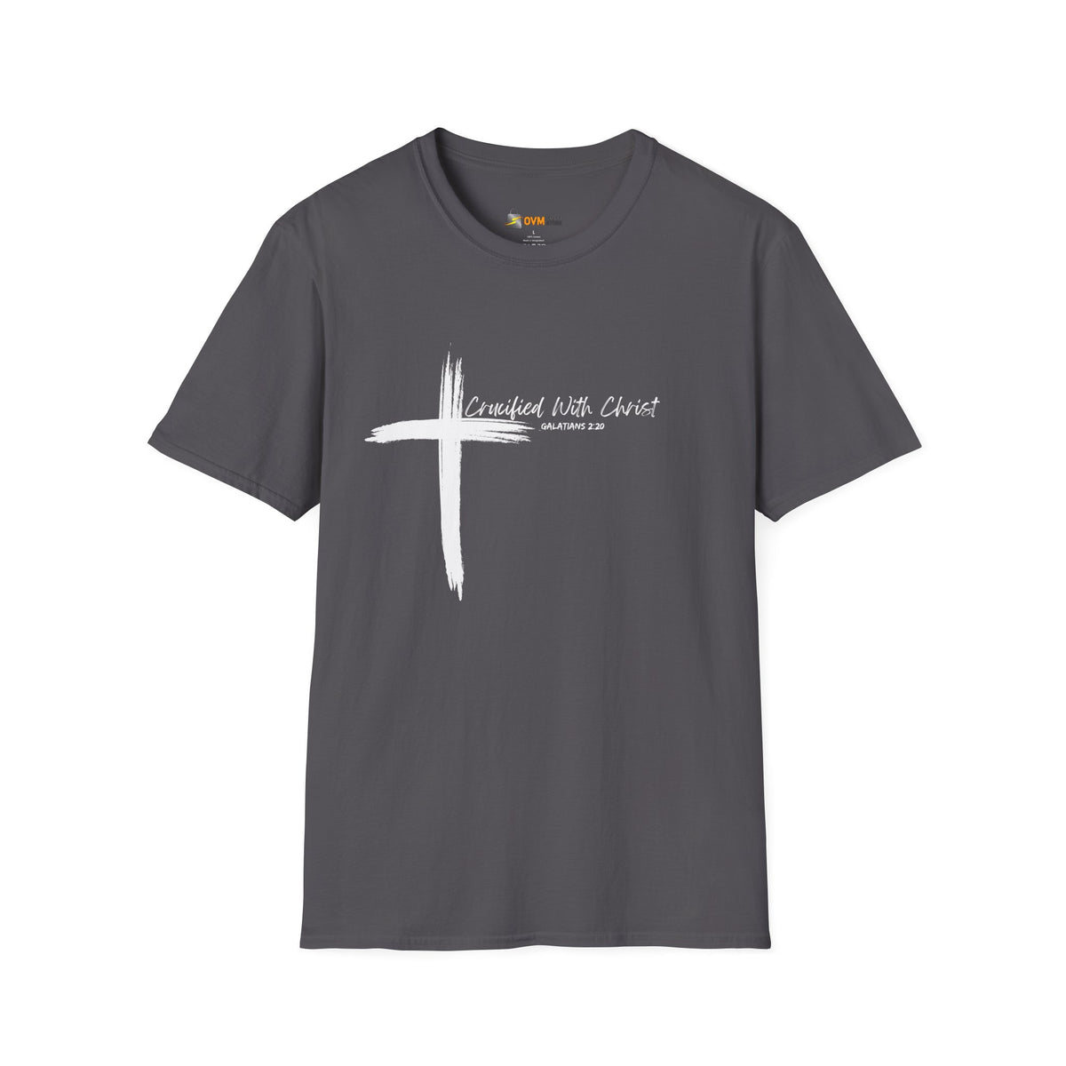 Crucified With Christ Ver.2- Unisex Softstyle T-Shirt