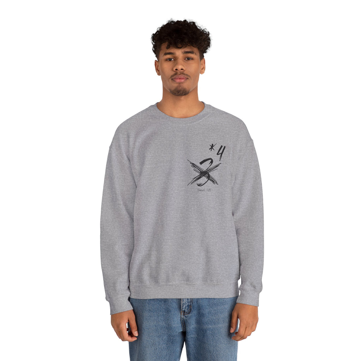 Not Just Three- Unisex Heavy Blend™ Crewneck Sweatshirt