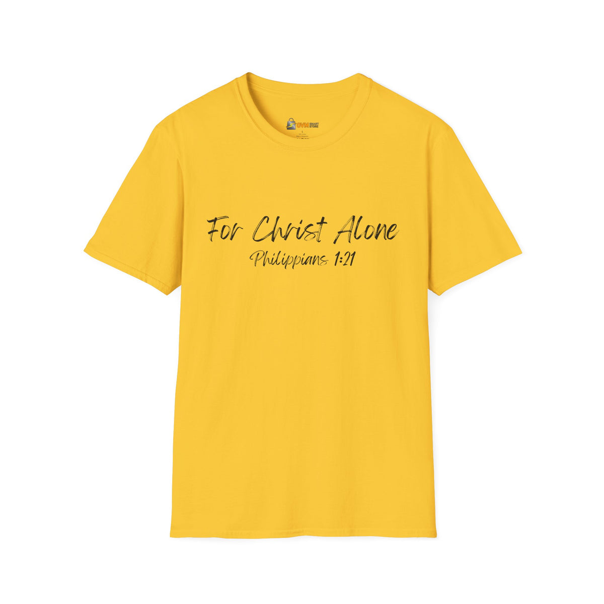 For Christ Alone- Unisex Softstyle T-Shirt