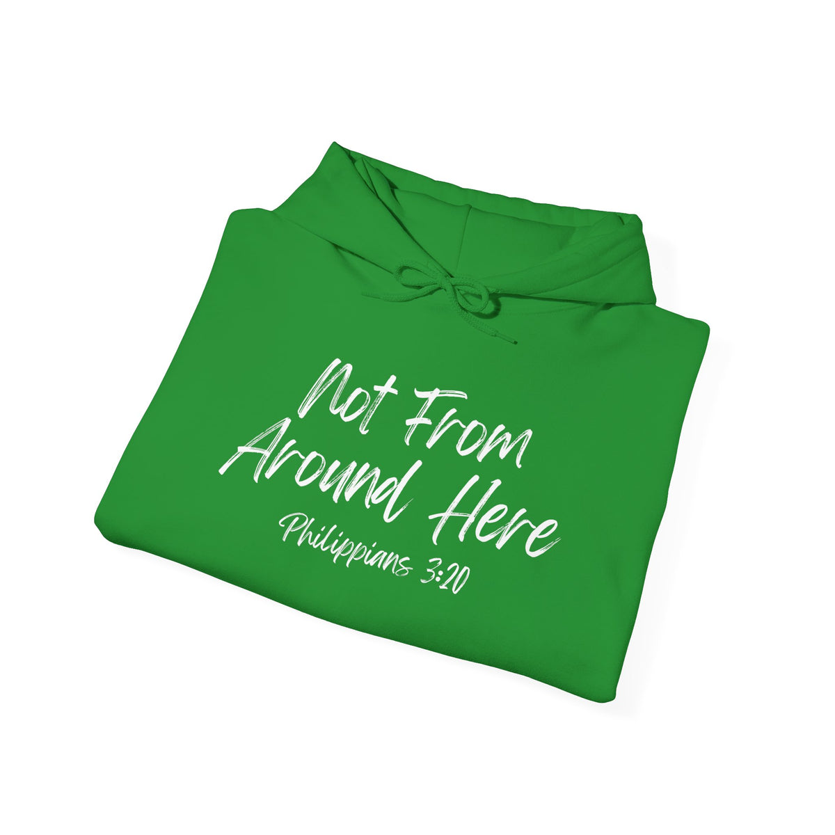 Not From Around Here- Unisex Heavy Blend™ Hooded Sweatshirt