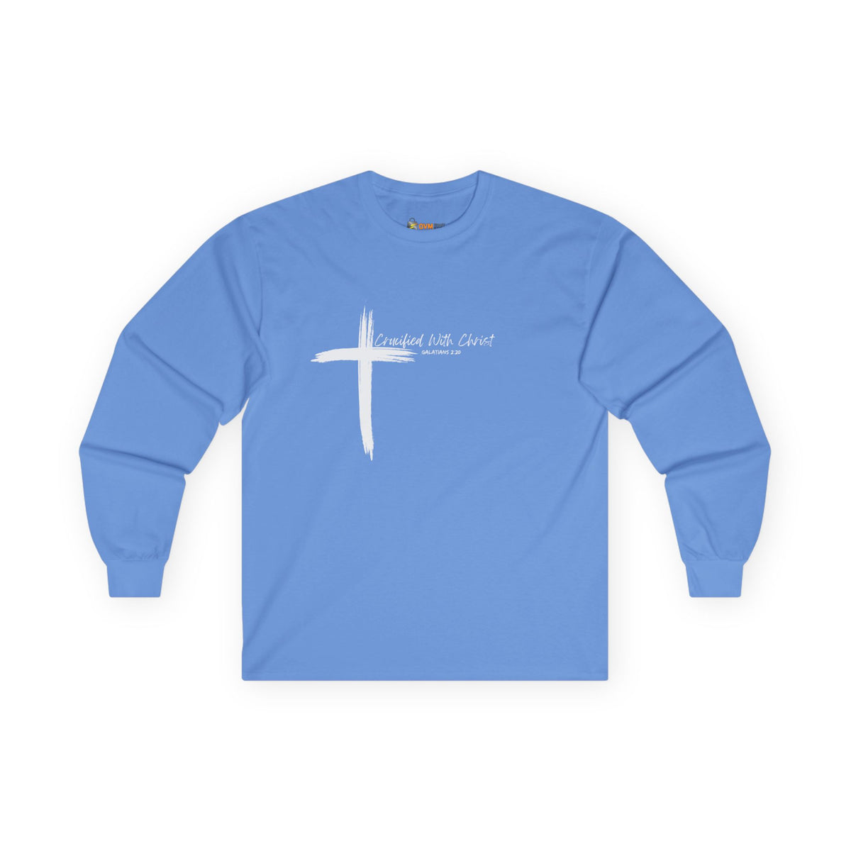 Crucified With Christ Ver.2- Faith-Inspired Unisex Long Sleeve Tee