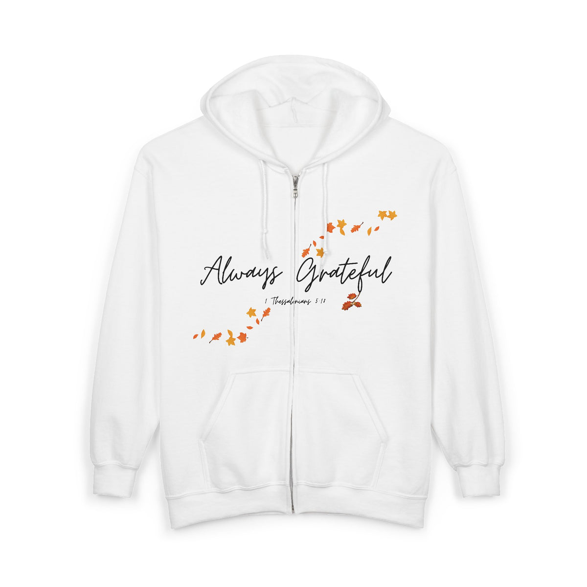 Always Grateful | Ladies' Heavy Blend™ Full Zip Hooded Sweatshirt