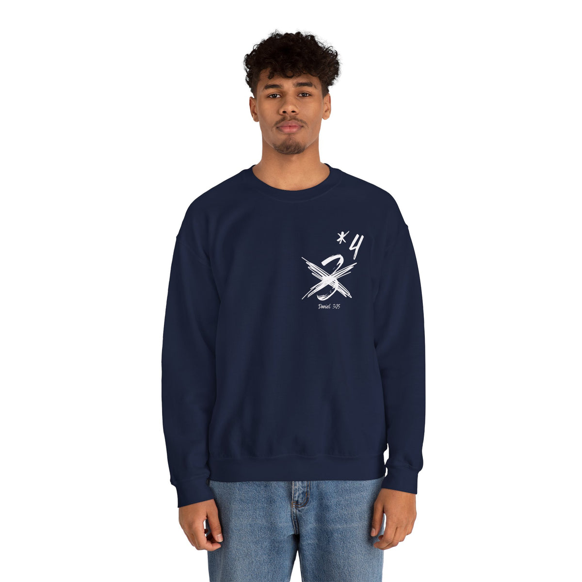 Not Just Three- Unisex Heavy Blend™ Crewneck Sweatshirt