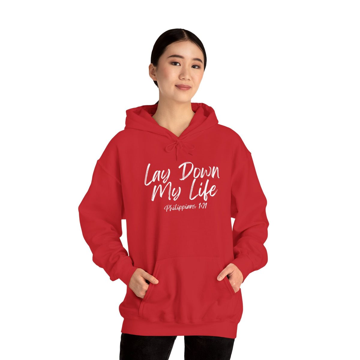 Lay Down My Life- Unisex Heavy Blend™ Hooded Sweatshirt