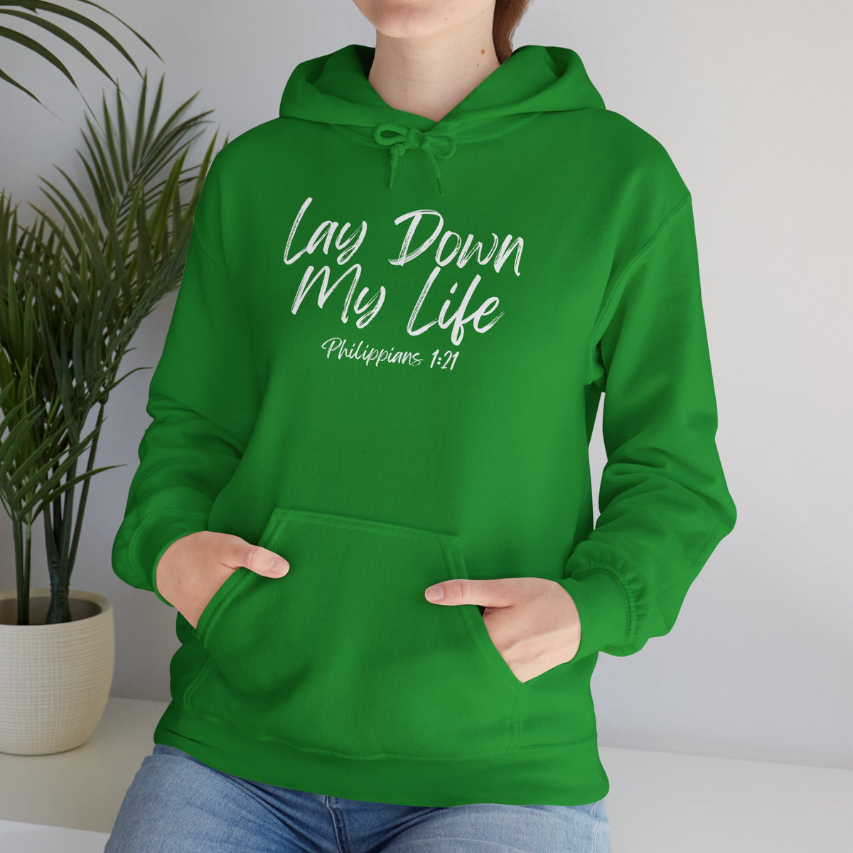 Lay Down My Life- Unisex Heavy Blend™ Hooded Sweatshirt
